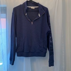 Pink brand quarter zip sweatshirt